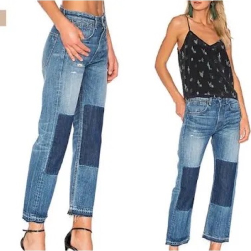BY RAG AND BONE ROSA PATCHWORK MIDRISE BOYFRIEND NEW 👖 JEANS!